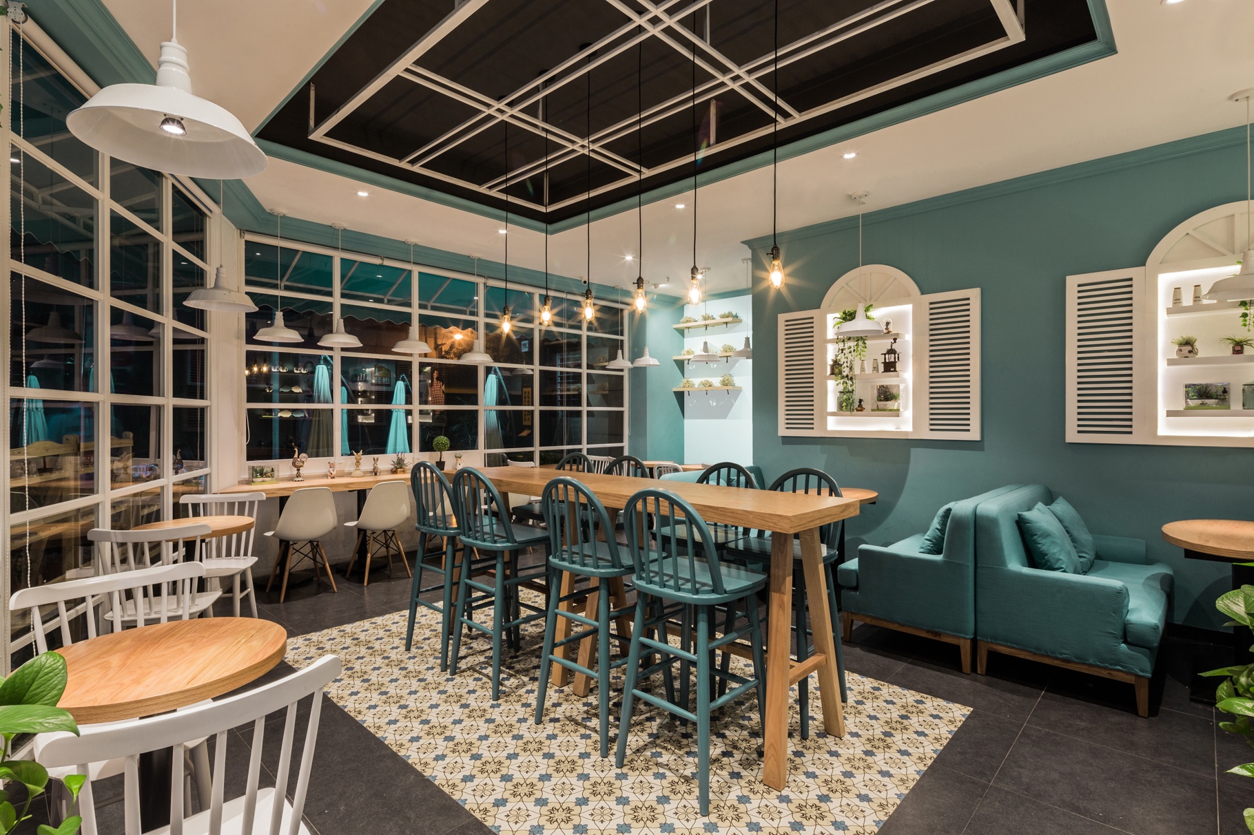 摩天轮咖啡厅空间设计