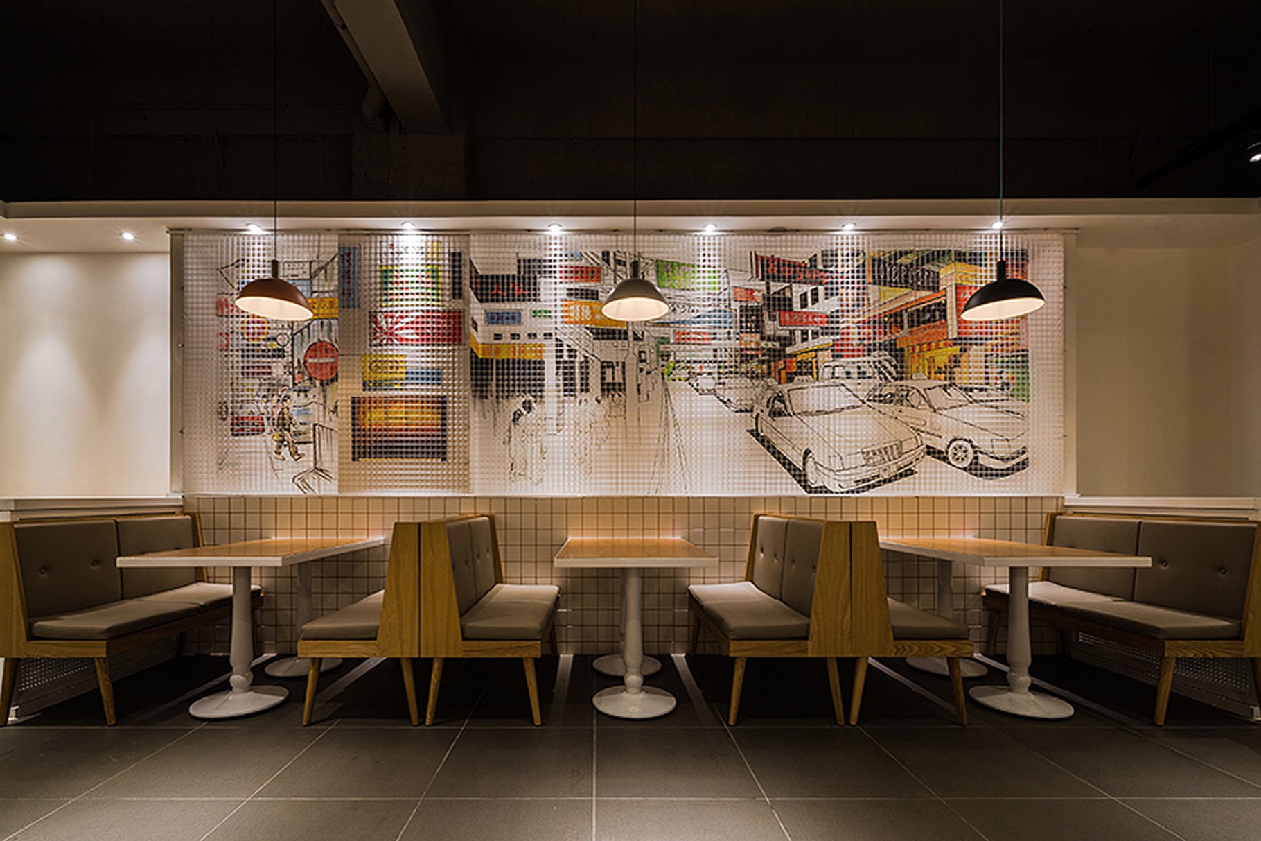 香港餐厅空间设计